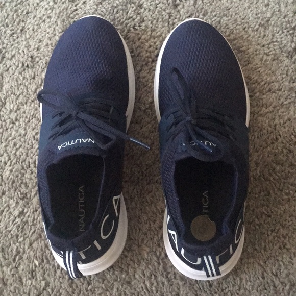 nautica shoes blue
